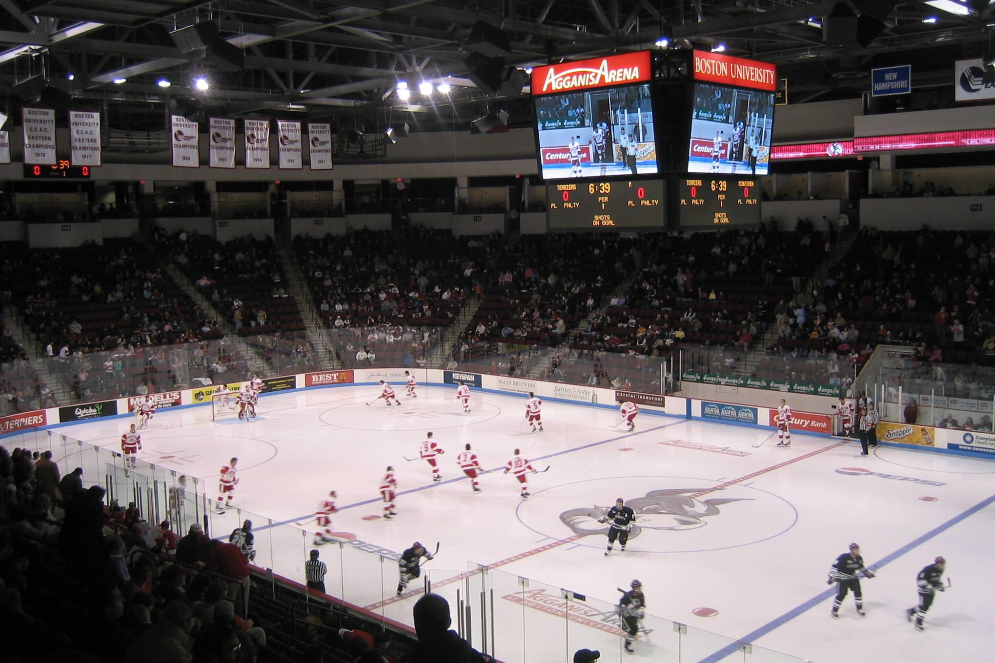 Boston University Agannis Arena Terriers Game